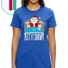 Walmart Cocaine Santa Let It Snow Mens T-Shirt