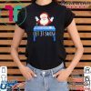 Walmart Cocaine Santa Let It Snow Tee Shirt