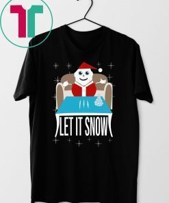 Walmart Cocaine Santa Let It Snow Shirt