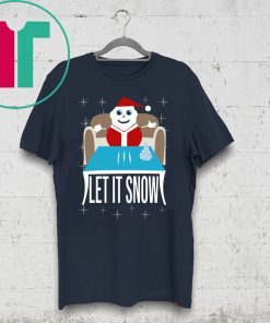 Walmart Cocaine Santa Let It Snow Shirt