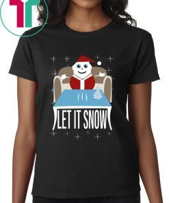 Walmart Cocaine Santa Let It Snow Shirt