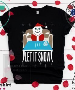 Walmart Cocaine Santa Let It Snow T-Shirts