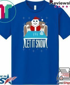 Walmart Cocaine Santa Let It Snow T-Shirt
