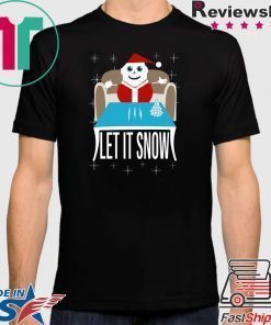 Walmart Cocaine Santa T-Shirt For Mens Womens