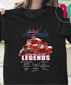 Washington Capitals Pittsburgh Steelers Legends Players Shirt