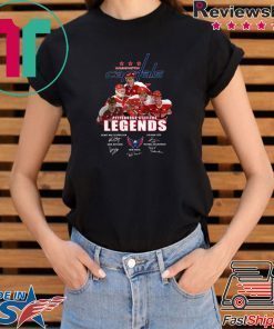 Washington Capitals Pittsburgh Steelers Legends Players Shirt