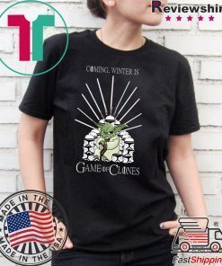Yoda Coming, Winter Is Game Of Clones Shirt