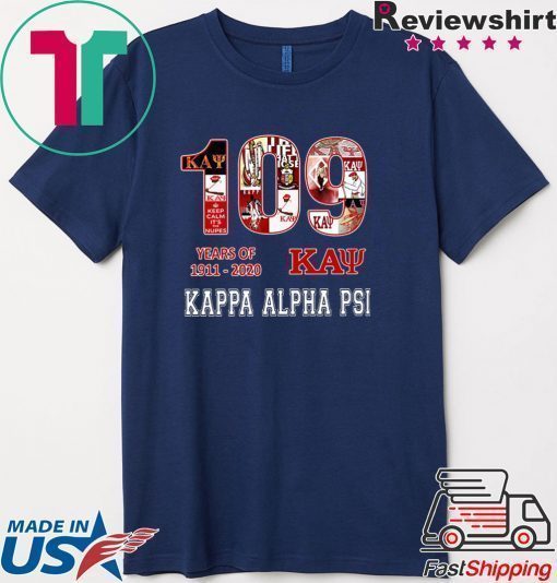 109 Years Of 1911 2020 Kappa Alpha Psi Shirt