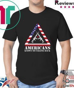 Abstract Americans Knows No Falling Back Shirt