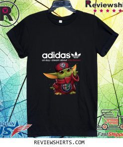 Adidas All Day I Dream About Alfa Romeo Baby Yoda Shirts