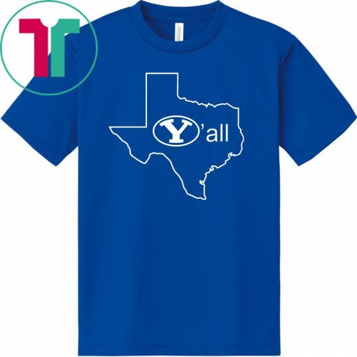 BYU Y'ALL TEXAS Y'ALL 2020 T-SHIRT