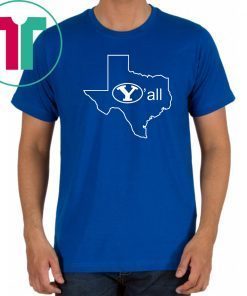 BYU Y'ALL TEXAS Y'ALL 2020 T-SHIRT
