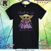Baby Yoda Forget-Me-Not Alzheimer Awareness Shirt