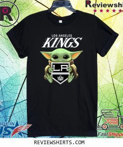 Baby Yoda Hug Los Angeles Kings Shirt