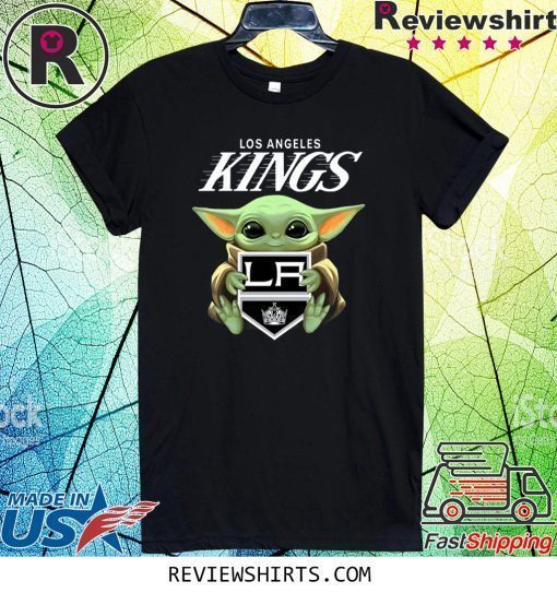 Baby Yoda Hug Los Angeles Kings Shirt