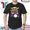 Baby Yoda Play Drum Shirt