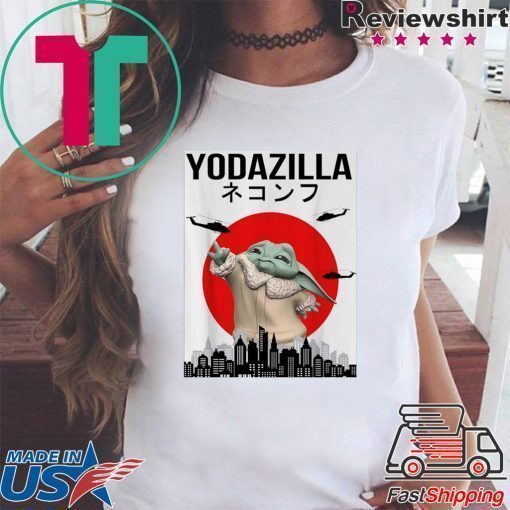 Baby Yoda Yodazilla shirt