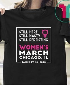 Chicago Women's March 2020 January Tee Shirt