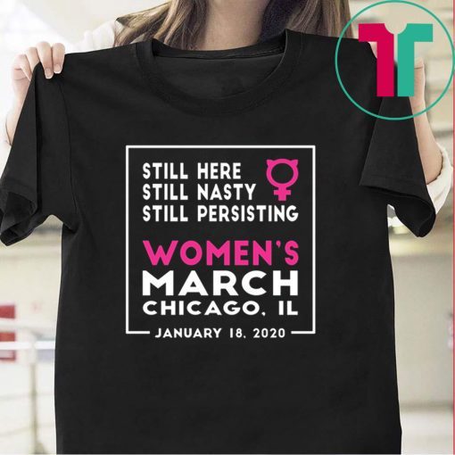 Chicago Women's March 2020 January Tee Shirt