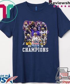 Chick - Fil - A Peach Bowl 2019 Champions Players Signatures shirt