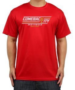 Comeback City Kansas City Football Tee Shirt