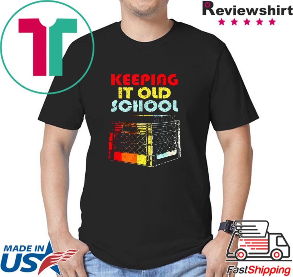 DJ Keeping it old school vintage shirt