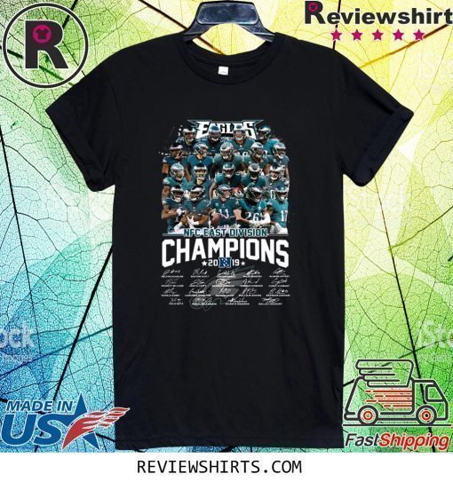 Eagles NFC East Division Champions 2019 Signature Shirt