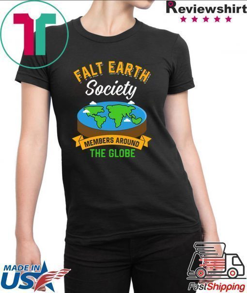 Flat Earth Society Shirt