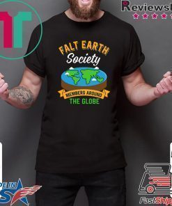 Flat Earth Society Shirt