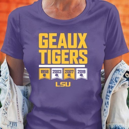 Geaux Tigers Officially LSU Licensed Shirt