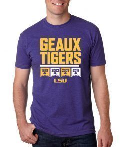 Geaux Tigers Officially LSU Licensed Shirt