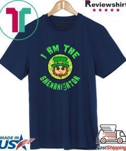 I Am The Shenanigator Leprechaun St Patrick’s Day Shirt