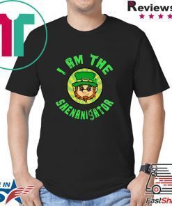 I Am The Shenanigator Leprechaun St Patrick’s Day Shirt