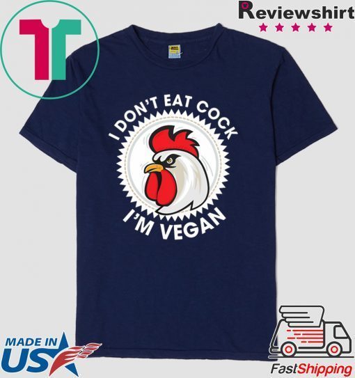 I don't eat cook i'm vegan Shirt