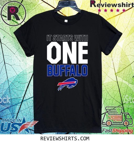 JOSH ALLEN IT STARTS WITH ONE BUFFALO SHIRT