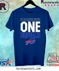 JOSH ALLEN IT STARTS WITH ONE BUFFALO SHIRT