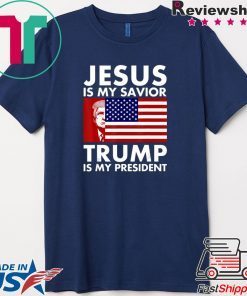 Jesus is My Savior Trump is My President 2020 T-Shirt