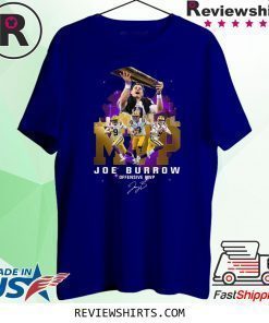 Joe Burrow Offensive MVP Signature Shirt