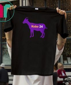 KOBE BRYANT 24 GOAT SHIRT