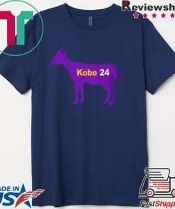 KOBE BRYANT 24 GOAT SHIRT