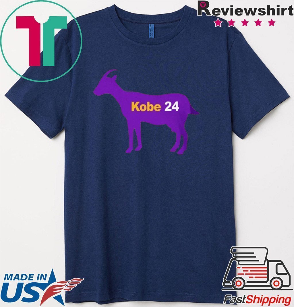 KOBE BRYANT 24 GOAT SHIRT