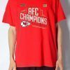 Kansas City Chiefs 2019 AFC Champions Gift T-Shirt