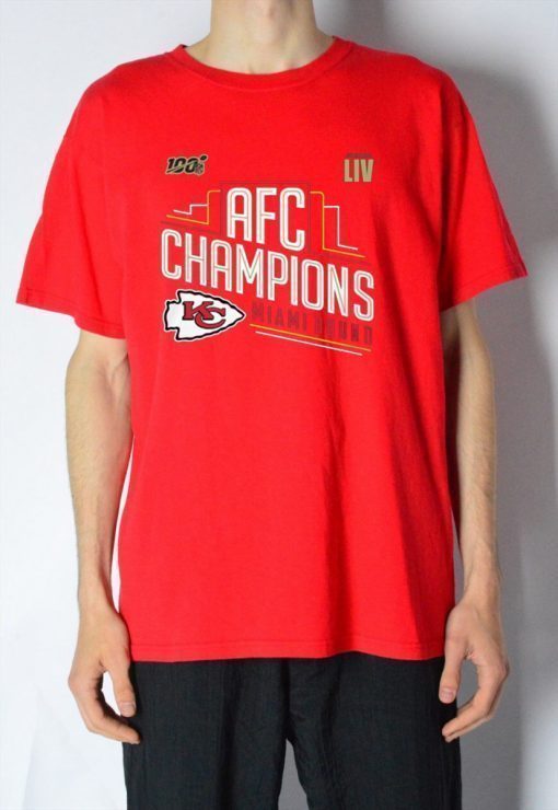 Kansas City Chiefs 2019 AFC Champions Gift T-Shirt