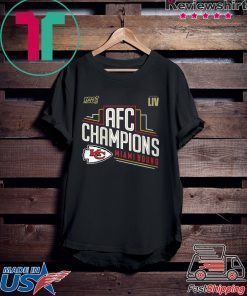 Kansas City Chiefs 2019 AFC Champions Shirt