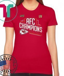 Kansas City Chiefs 2019 AFC Champions Shirt