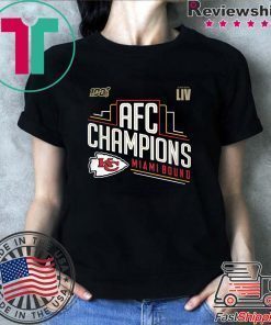 Kansas City Chiefs 2019 AFC Champions T-Shirt