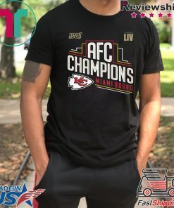 Kansas City Chiefs 2019 AFC Champions T-Shirt