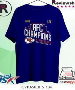 Kansas City Chiefs 2020 AFC Champions Shirt