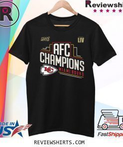 Kansas City Chiefs 2020 AFC Champions Shirt