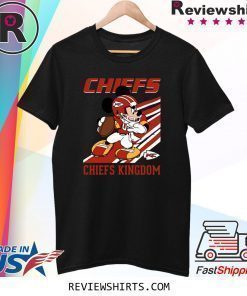 Kansas City Chiefs Slogan Chiefs Kingdom Mickey Mouse Shirt